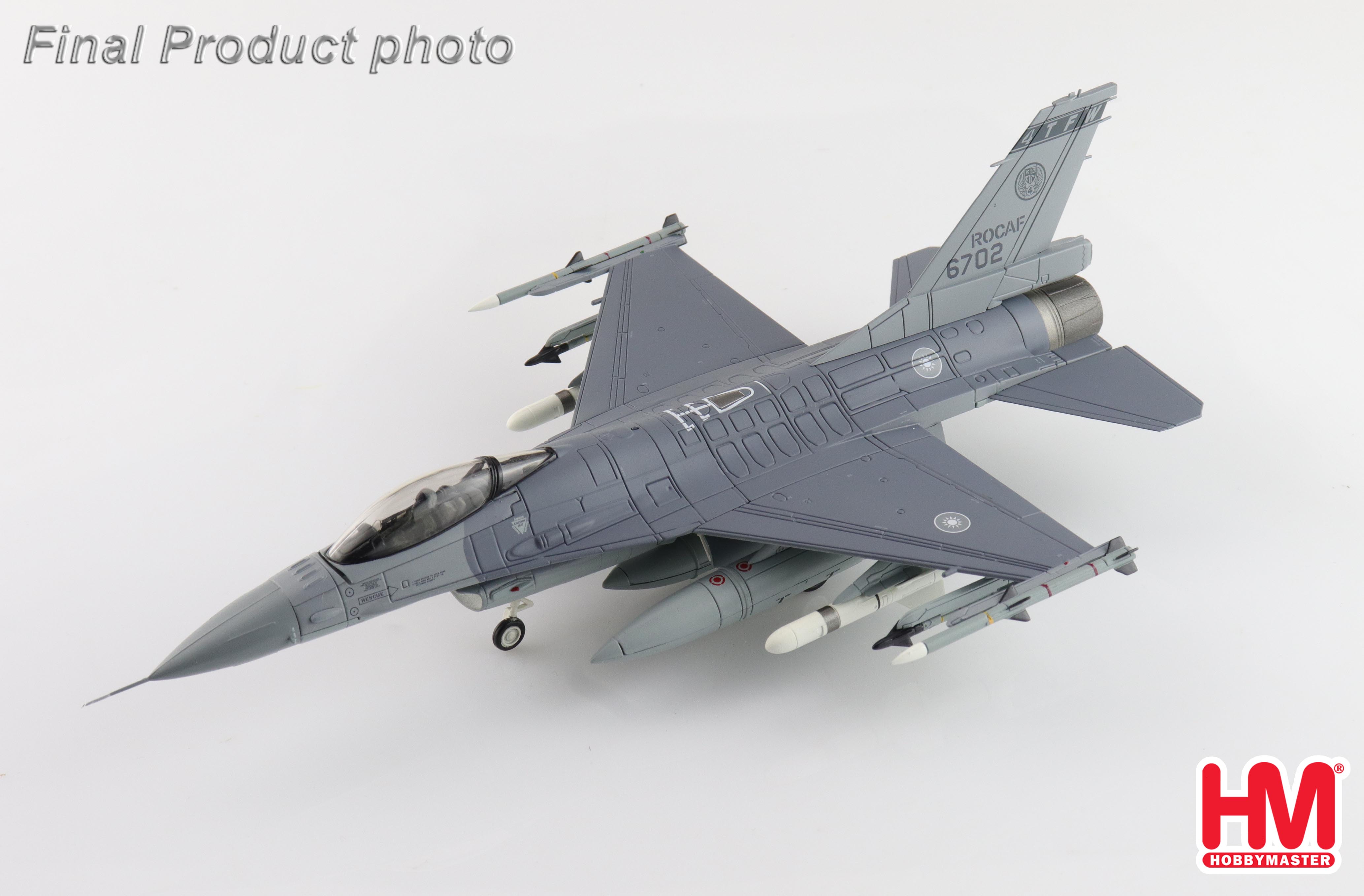 F-16V Fighting Falcon 6702, 23 TFG, ROCAF (w/2 x Harpoon